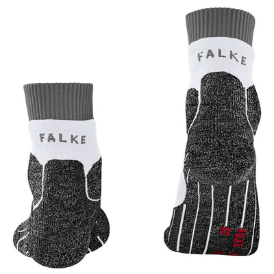 Falke White RU Trail Running Socks