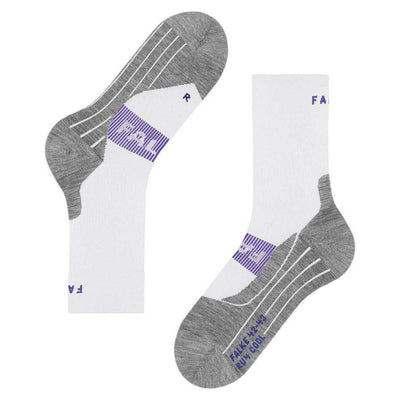 Falke White RU4 Endurance Cool Running Socks