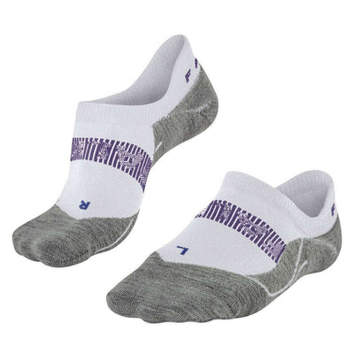 Falke White RU4 Endurance Running Cool Invisible Socks