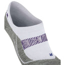 Falke White RU4 Endurance Running Cool Invisible Socks