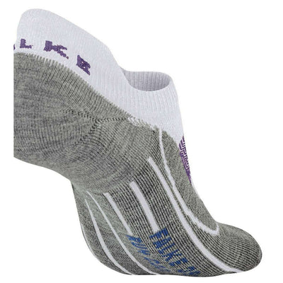 Falke White RU4 Endurance Running Cool Invisible Socks