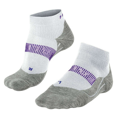 Falke White RU4 Endurance Running Cool Short Socks
