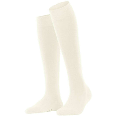 Falke White Softmerino Knee High Socks
