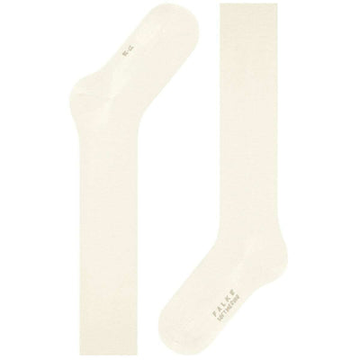 Falke White Softmerino Knee High Socks