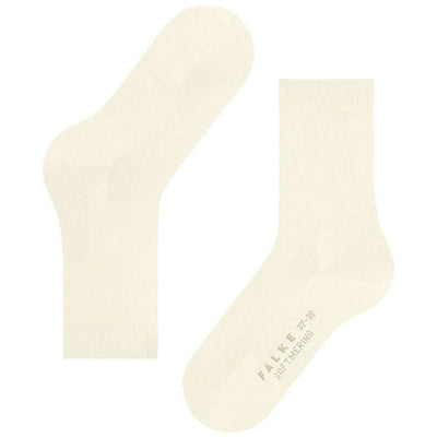 Falke White Softmerino Socks