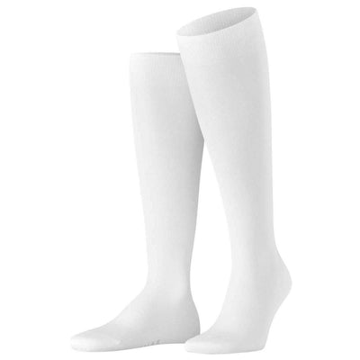 Falke White Tiago Knee High Socks