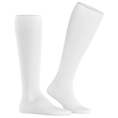 Falke White Tiago Knee High Socks