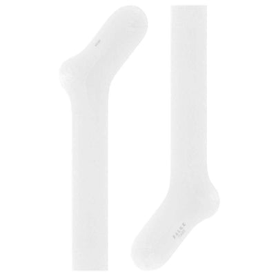 Falke White Tiago Knee High Socks
