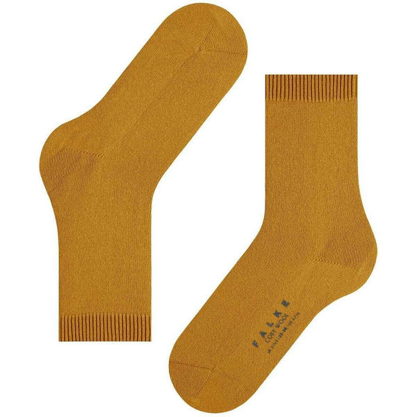 Falke Yellow Cosy Wool Socks
