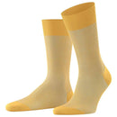 Falke Yellow Fine Shadow Socks