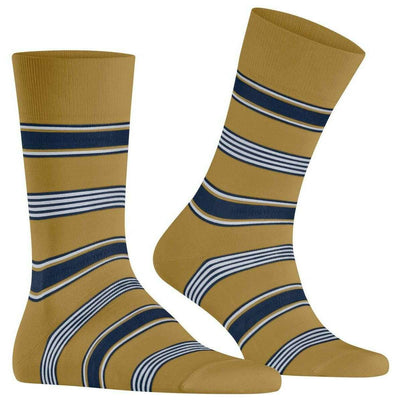 Falke Yellow Marina Stripe Socks