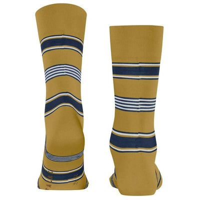 Falke Yellow Marina Stripe Socks
