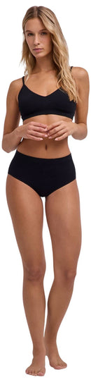 Falke Black Daily Seamless Mid Waist Brief
