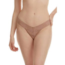 Hanky Panky Beige Daily Lace Low Rise Thong