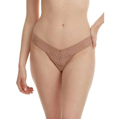 Hanky Panky Beige Daily Lace Low Rise Thong