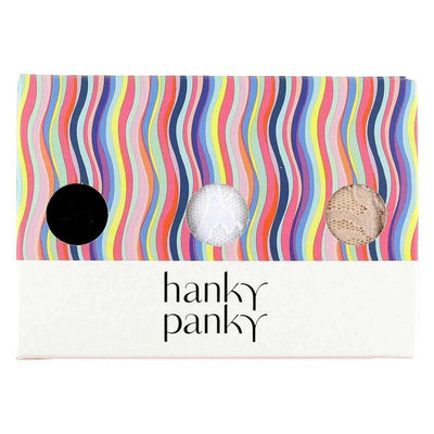 Hanky Panky Beige Signature Lace 3 Pack Low Rise Thong