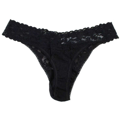Hanky Panky Beige Signature Lace 3 Pack Original Rise Thongs