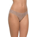 Hanky Panky Beige Signature Lace Low Rise Thong