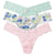Hanky Panky Blue Signature Lace 3 Pack Low Rise Thong