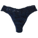 Hanky Panky Blue Signature Lace 3 Pack Low Rise Thongs