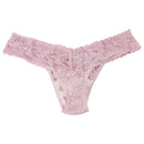 Hanky Panky Blue Signature Lace 3 Pack Original Rise Thongs