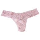 Hanky Panky Blue Signature Lace 3 Pack Original Rise Thongs