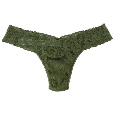 Hanky Panky Brown Signature Lace 5 Pack Low Rise Thongs