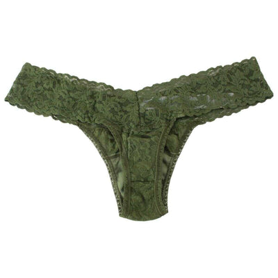 Hanky Panky Brown Signature Lace 5 Pack Low Rise Thongs