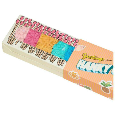 Hanky Panky Pink Signature Lace Original Rise Matchbox 5 Pack Thong