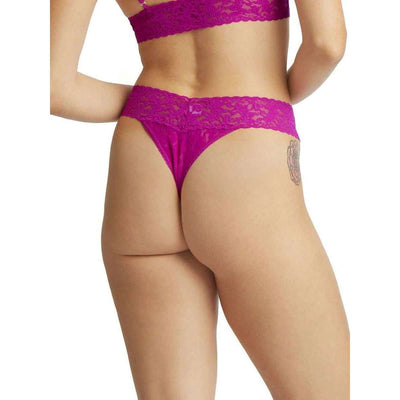 Hanky Panky Pink Signature Lace Original Rise Thong