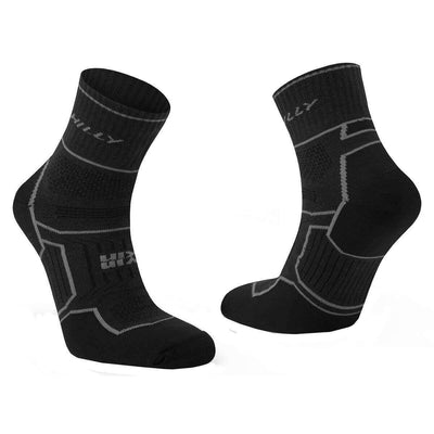 Hilly Black Twin Skin Anklet Socks