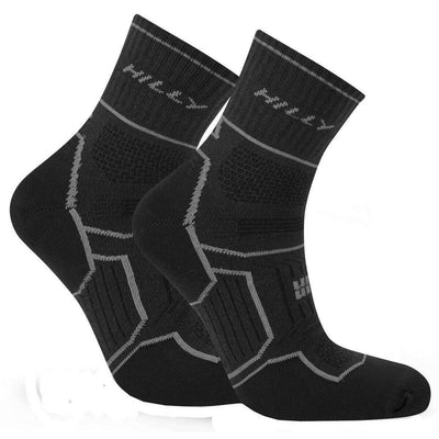 Hilly Black Twin Skin Anklet Socks
