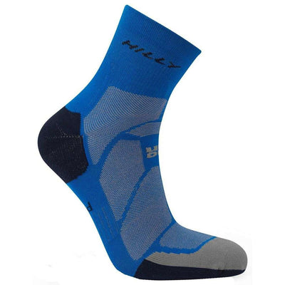 Hilly Blue Marathon Fresh Anklet Socks
