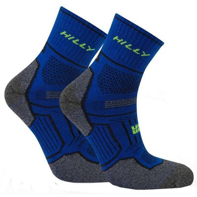 Hilly Blue Twin Skin Anklet Socks