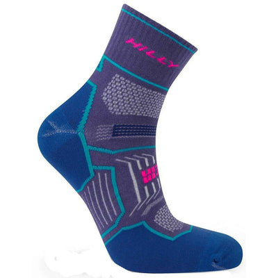 Hilly Purple Twin Skin Anklet Socks