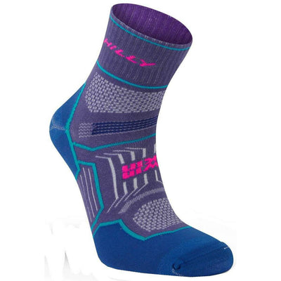 Hilly Purple Twin Skin Anklet Socks