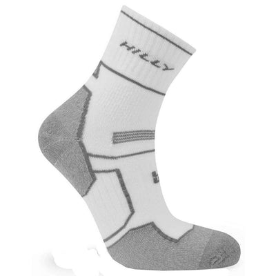 Hilly White Twin Skin Anklet Socks