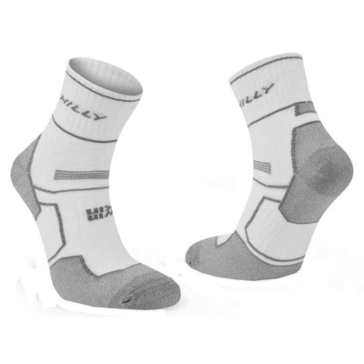 Hilly White Twin Skin Anklet Socks
