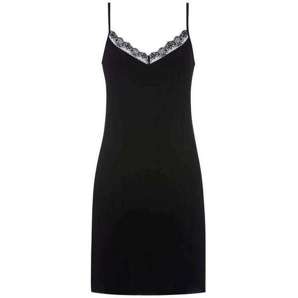 Mey Black Luise Slip Dress