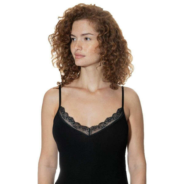 Mey Black Luise Slip Dress