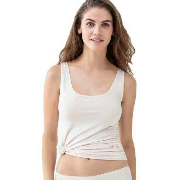 Mey Cream Superfine Organic Cotton Vest