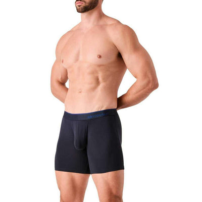 Obviously Black PrimeMan Boxer Brief 6inch Leg