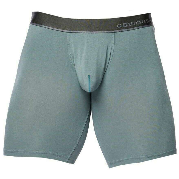 Obviously EveryMan AnatoMAX Boxer Brief 9inch Leg - Blue