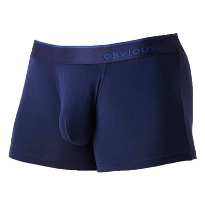 Obviously Navy PrimeMan Boxer Brief 3inch Leg