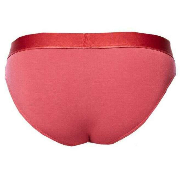 Obviously PrimeMan Trunk Briefs - Red, Large, Micro Modal & Lycra Blend