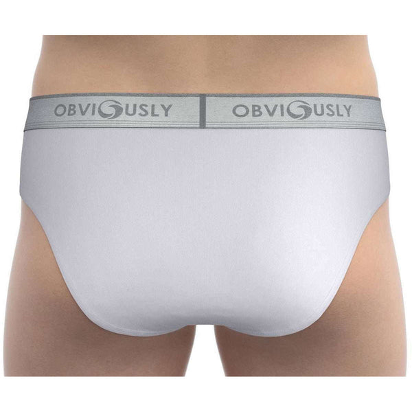Obviously White Comfort Briefs