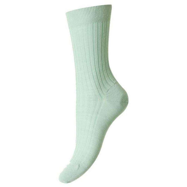 Pantherella Blue Rose Merino Wool Socks
