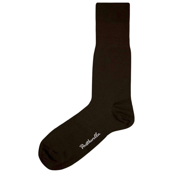 Pantherella Brown Hallaton Perfect Fit Cotton Socks