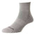 Pantherella Grey Step Organic Cotton Sneaker Socks