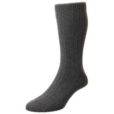 Pantherella Grey Waddington Cashmere Socks